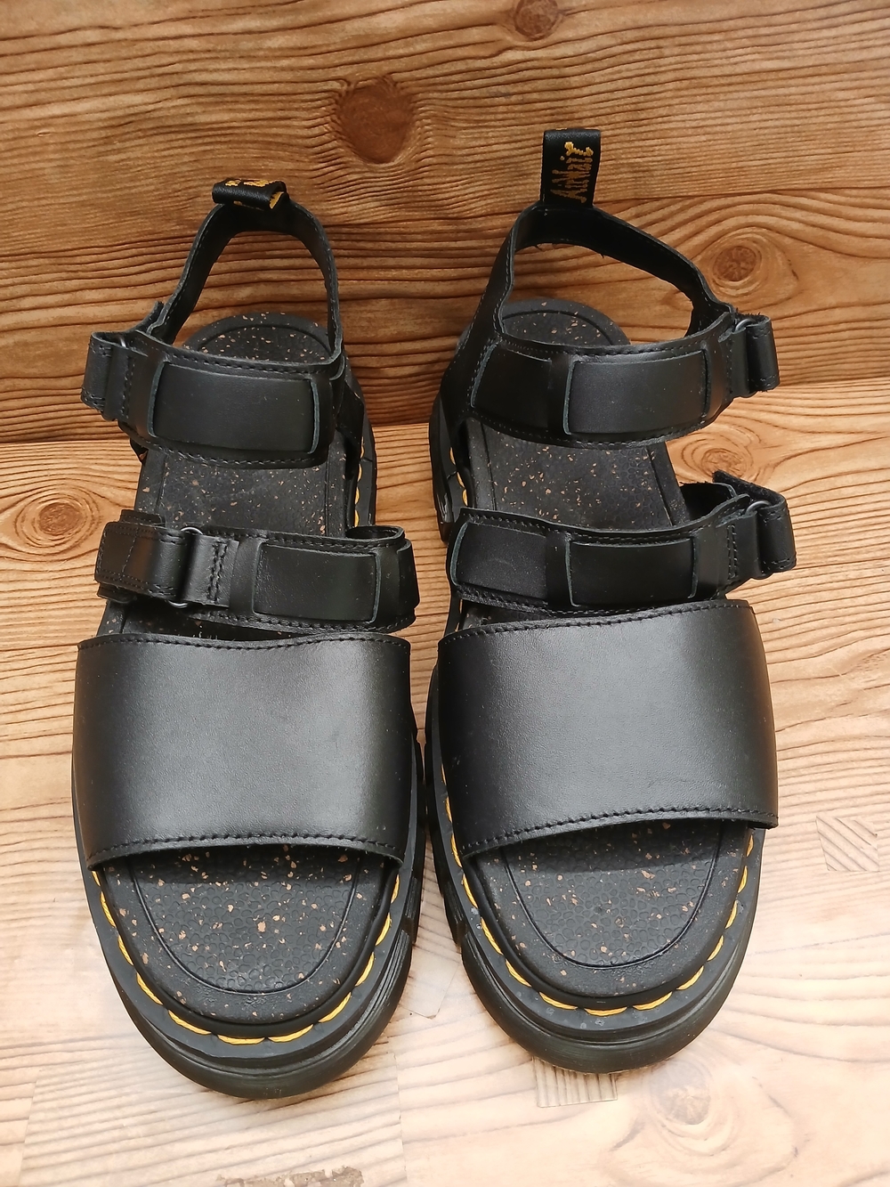 Dr. Martens Ricki 3-Strap Black Women's Sandal